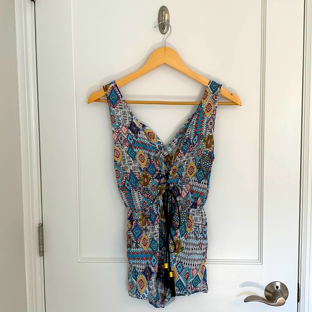 Red Carter Swimsuit Coverup